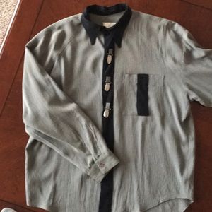 Men’s button down shirt
